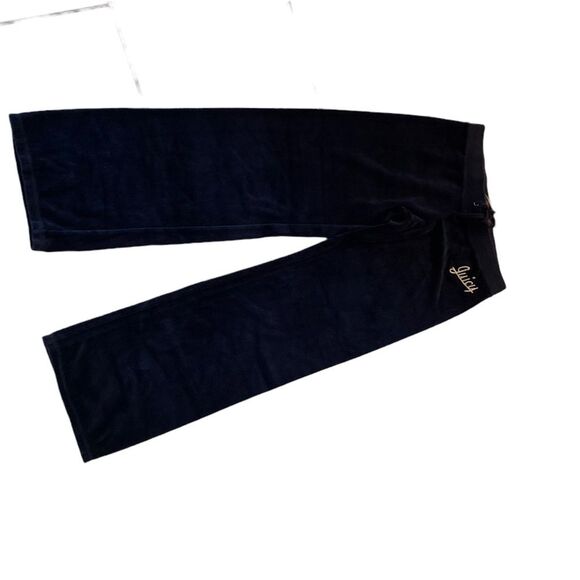 Juicy couture vintage velvet sweet pants EUC with silver letters Ladies Med - Picture 12 of 12